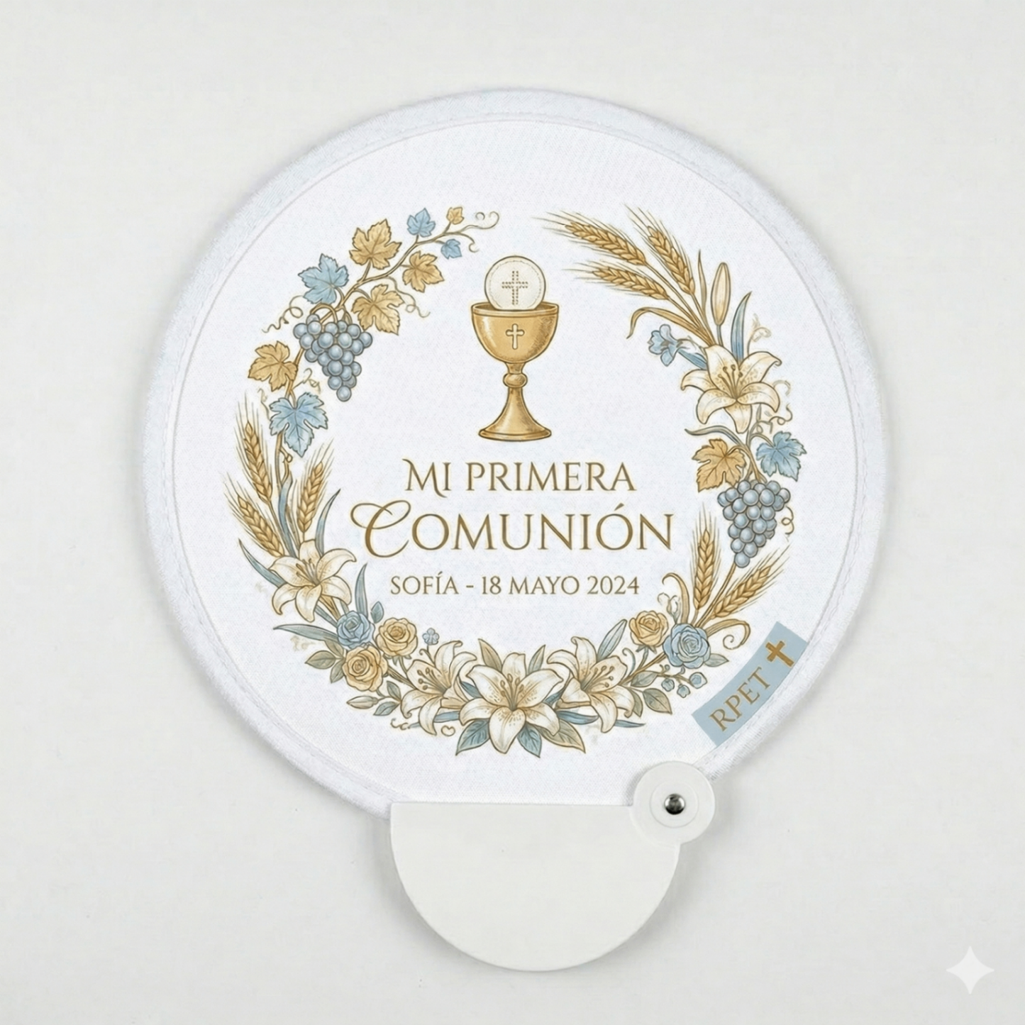 Pai Pai personalizado para comunión Kalinic