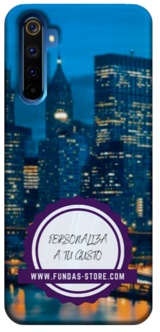 Funda para OPPO REALME 7 pro personalizada movil GEL TPU con foto 3D digital UVLED