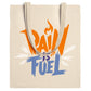 Bolsa de algodón con diseño personalizado DTF