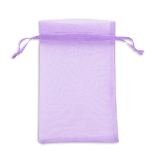 Bolsa de tul lila