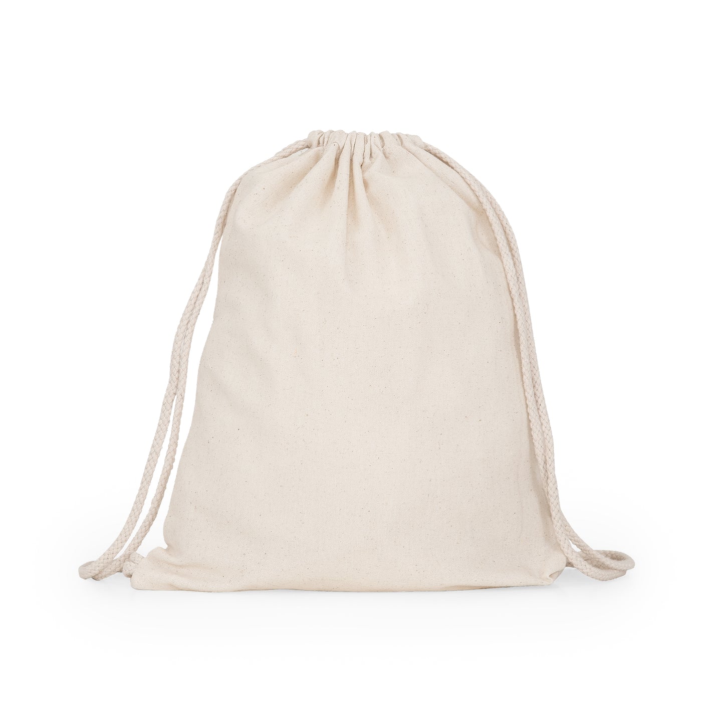 Mochila de tela de algodón natural