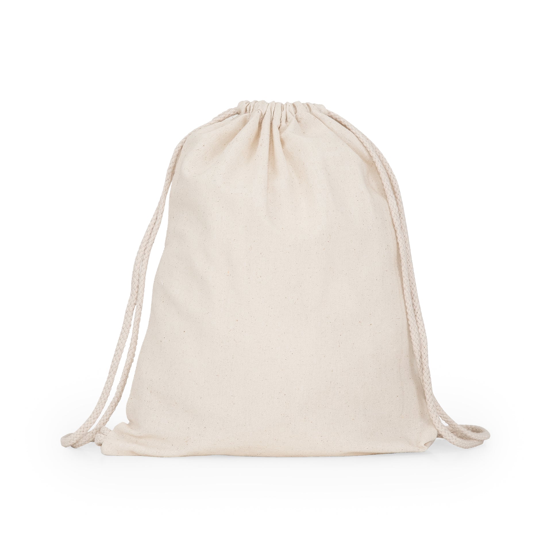 Mochila de tela de algodón natural