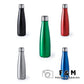 Botella 630 ml laser satinada colores personalizada