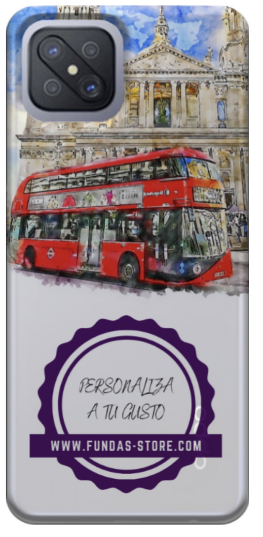 Funda para OPPO a92s personalizada movil GEL TPU con foto 3D digital UVLED